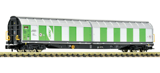 Nゲージ 鉄道模型 貨車 フライシュマン Fleischmann SETG Habbiins sliding wall wagon Era VI DC