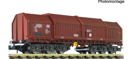 Nゲージ 貨車 Fleischmann DB 6軸テレスコピックフード貨車 Era IV DC