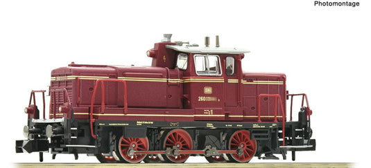 Nゲージ 鉄道模型 フライシュマン Fleischmann DB Diesel locomotive BR 260 Era IV DC DCC