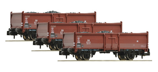 Nゲージ 鉄道模型 Fleischmann フライシュマン DB Omm52 Coal transport wagons Era III DC