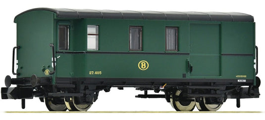 Nゲージ 客車 Fleischmann フライシュマン SNCB 貨物列車用荷物車 Era III DC
