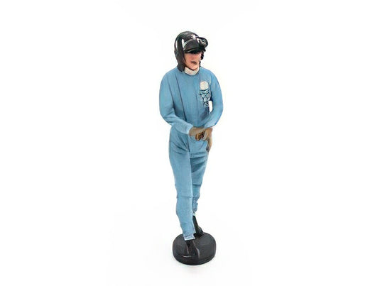 フィギュア F1 PILOTA AUTOMOBILISTICO GRAHAM HILL PILOT DRIVER 1964 1965 LIGHT BLUE/LE MANS MINIATURES 1/18ミニカー