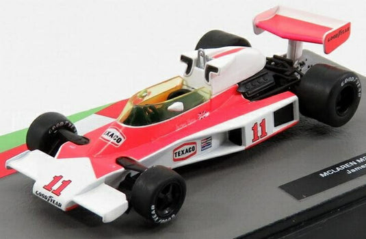McLarenマクラーレン F1 M23 Fordフォード No.11 1976 James Huntジェームス・ハント World Championワールドチャンピオン ホワイト / EDICOLA 1/43 ミニカー