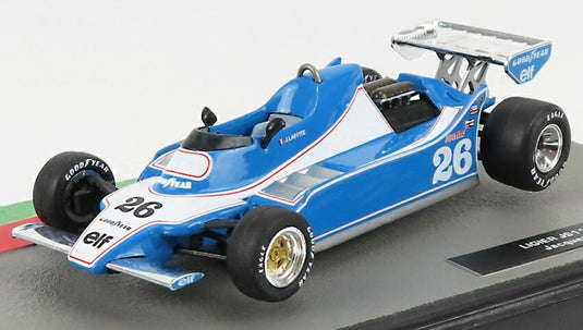 Ligierリジェ F1 JS11 1979 No.26 Season Jacques Laffite ブルーホワイト / EDICOLA 1/43 ミニカー