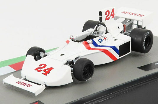 Heskethヘスケス F1 308B No.24 1975 James Huntジェームス・ハント ホワイト / EDICOLA 1/43 ミニカー