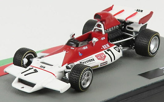 BRMビーアールエム F1 P160B No.17 1972 Monaco GPモナコGP Jean Pierre Beltoiseジャン・ピエール・ベルトワーズ レッドホワイト / EDICOLA 1/43 ミニカー