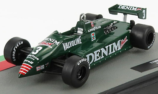 Tyrrellティレル F1 011 Denimデニム No.3 Season 1982 Michele Alboretoミケーレ・アルボレート グリーン / EDICOLA 1/43 ミニカー