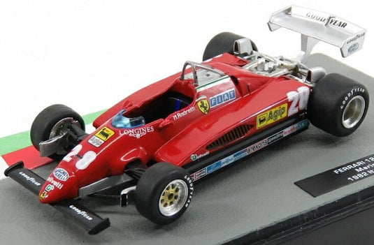 Ferrariフェラーリ F1 126C2 No.28 Monzaモンツァ Italyイタリア GP 1982 Mario Andrettiマリオ・アンドレッティ レッド / EDICOLA 1/43 ミニカー