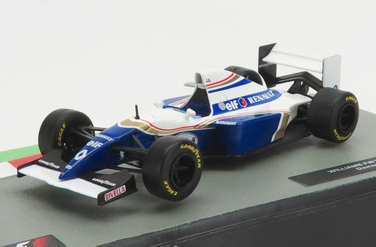 Williamsウィリアムズ F1 Renaultルノー FW16 Elfエルフ No.0 Season 1994 Damon Hillデイモン・ヒル ブルーホワイト / EDICOLA 1/43 ミニカー