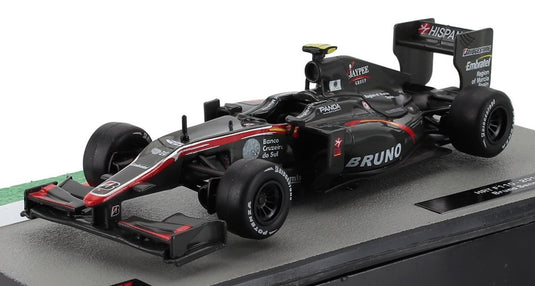 HRT F1 F110 Cosworth No.21 Brazilian GP 2010 Bruno Senna グレー / EDICOLA 1/43 ミニカー