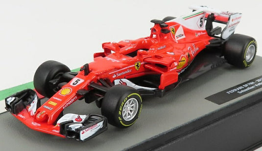 Ferrariフェラーリ F1 SF70H 2017 No.5 Sebastian Vettelセバスチャンベッテル Red Whiteレッドホワイト / EDICOLA 1/43 ミニカー
