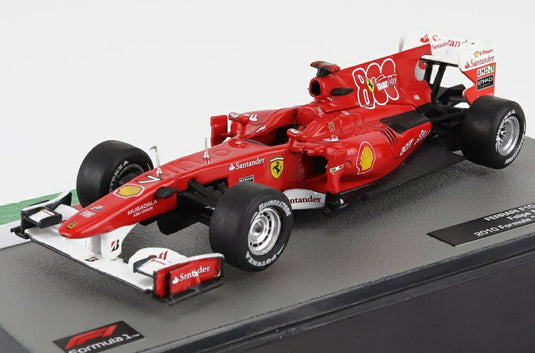 Ferrariフェラーリ F1 F10 2010 Turkish GPトルコGP No.7 Felipe Massaフェリペ・マッサ レッド ホワイト / EDICOLA 1/43 ミニカー