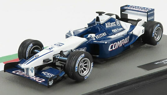 Williamsウィリアムズ F1 BMW FW23 2001 No.5 Ralf Schumacherラルフ・シューマッハ ホワイト ブルー / EDICOLA 1/43 ミニカー