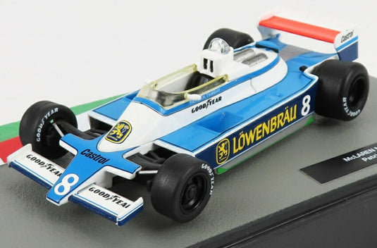 McLARENマクラーレン F1 M28 No.8 SEASON 1979 Patrick Tambayパトリックタンベイ ライトブルー / EDICOLA 1/43 ミニカー