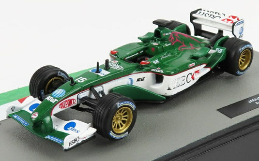 Jaguarジャガー F1 R4 2003 No.15 Antonio Pizzoniaアントニオ・ピッツォニア グリーンメタリック ホワイト / EDICOLA 1/43 ミニカー
