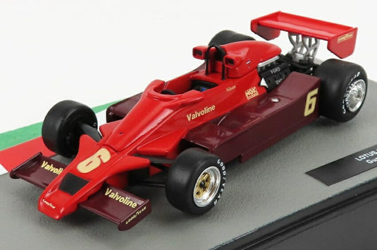 Lotusロータス F1 78 1977 No.6 Gunnar Nilssonグンナー・ニルソン 2トーン レッド / EDICOLA 1/43 ミニカー