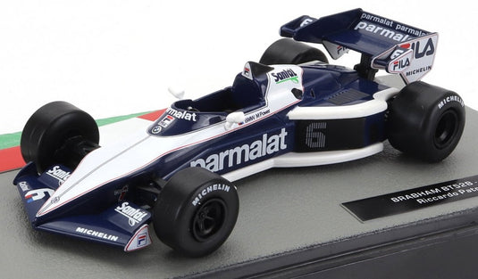 Brabhamブラバム F1 BT52 Parmalatパルマラット 1983 No.6 Riccardo Patreseリカルド・パトレーゼ ホワイト ブルー / EDICOLA 1/43 ミニカー