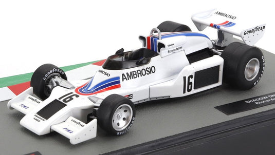 Shadowシャドウ F1 DN8 1977 No.16 Riccardo Patreseリカルド・パトレーゼ ホワイト / EDICOLA 1/43 ミニカー