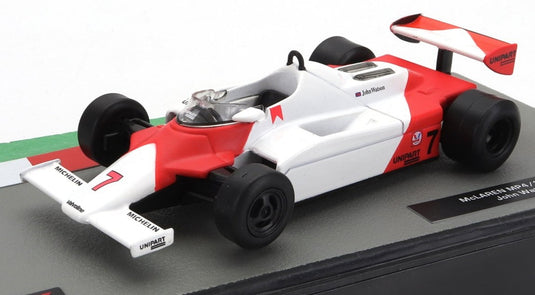 McLarenマクラーレン F1 MP4 1 Fordフォード No.7 1981 John Watsonジョンワトソン ホワイトレッド / EDICOLA 1/43 ミニカー