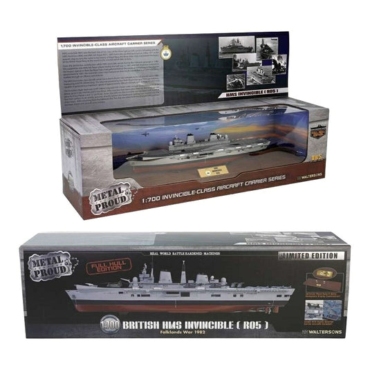 イギリス海軍 HMS Invincible 軽空母 インヴィンシブル R05 / Forces of Valor 1/700 飛行機模型 ミリタリー