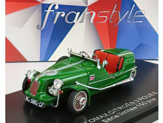 CITROEN - LOMAX 3-WHEELS N 7 SPIDER 1975 - BRITISH GREEN/FRANSTYLE 1/43模型モデルキット