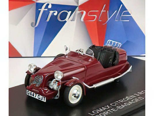 CITROEN - LOMAX 3-WHEELS SPIDER 1975 - BORGUNDY/FRANSTYLE 1/43模型モデルキット
