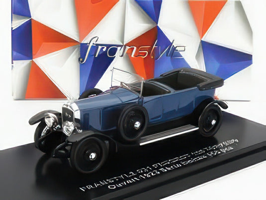 PEUGEOT 156 TORPEDO CABRIOLET OPEN 1923 BLUE BLACK/FRANSTYLE 1/43ミニカー