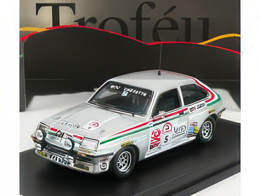 VAUXHALL CHEVETTE HSR (night version) N 5 RALLY 1000 LAKES 1980 P.AIRIKKALA R.VIRTANEN SILVER/TROFEU 1/43ミニカー