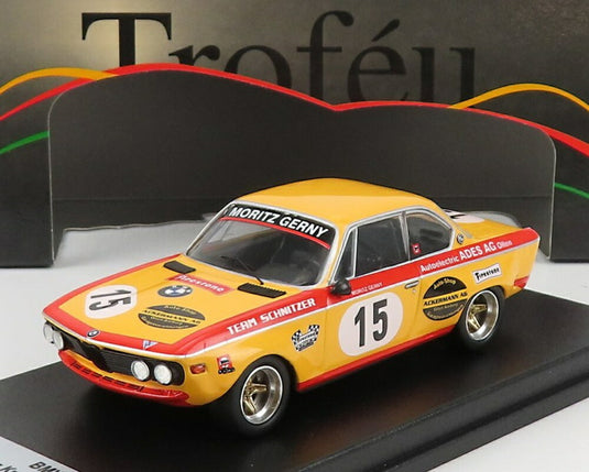 【予約】BMW 2800CS N 15 4h モンツァ 1973 M.デュポン P.ブランパン オレンジ レッド/ Trofeu 1/43 150台限定ミニカー