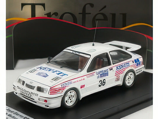 FORD ENGLAND Sierra RS Cosworth N 36 RACロンバードラリー 1987 C.メラーズ/H.ホワイト ホワイト 150台限定/ Trofeu 1/43 ミニカー