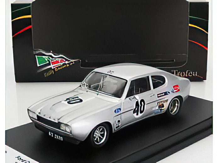 FORD ENGLAND  CAPRI 2600 RS N 40 3rd SILVERSTONE 1971 GERRY BIRREL  SILVER/Trofeu 1/43ミニカー