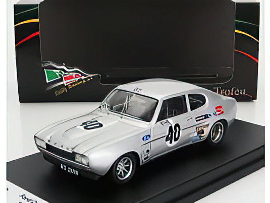 FORD ENGLAND  CAPRI 2600 RS N 40 3rd SILVERSTONE 1971 GERRY BIRREL  SILVER/Trofeu 1/43ミニカー