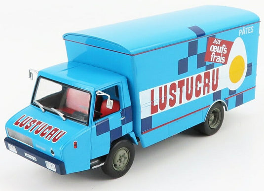BERLIETベルリエ STRADAIR 20 トラック LUSTUCRU 1968 ブルー HACHETTE-BERLIET-COLLECTION / EDICOLA 1/43 ミニカー