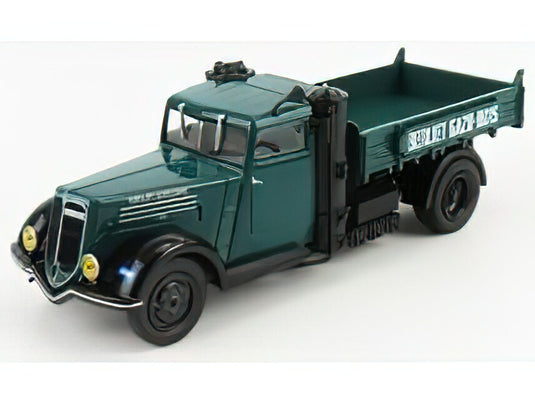 BERLIET - VDANG TRUCK PICK-UP 1938 - GREEN BLACK/EDICOLA 1/43ミニカー