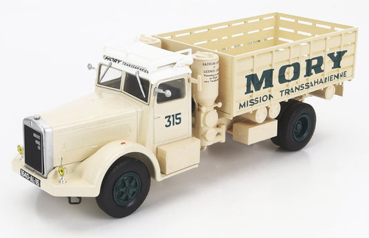 BERLIETベルリエ GDM E10 トラック N 315 MORY 2軸 1941 サンド HACHETTE-BERLIET-COLLECTION / EDICOLA 1/43 ミニカー