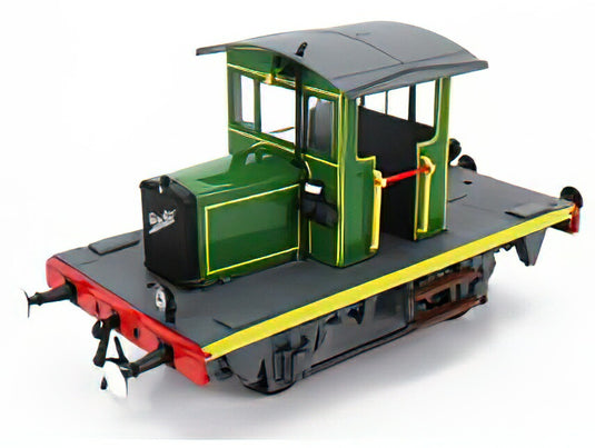 BERLIET - AUTOMOTRICE - LOCOMOTIVA - LOCOTRACTEUR TYPE RLCB 1923 - GREEN BLACK/EDICOLA 1/43ミニカー