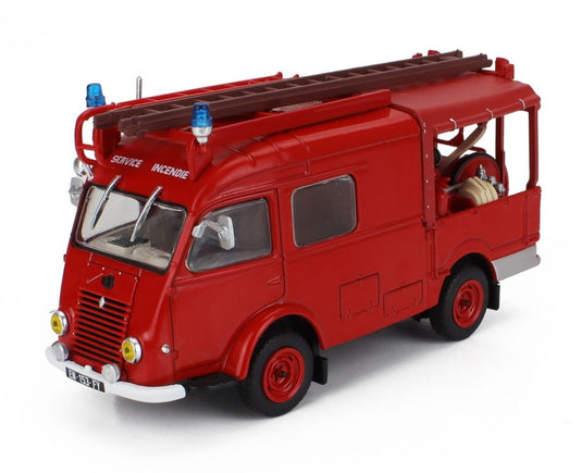 RENAULTルノー 1000kg タンク車 消防車 1965 レッド HACHETTE-VEHICULES-LEGERS-SAPEURS-POMPIERS COLLECTION / EDICOLA 1/43 ミニカー