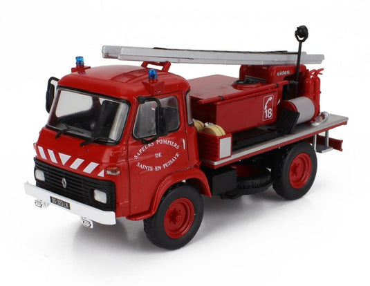 SAVIEMサビエム TP3 トラック 消防車 1972 レッド HACHETTE-VEHICULES-LEGERS-SAPEURS-POMPIERS COLLECTION / EDICOLA 1/43 ミニカー