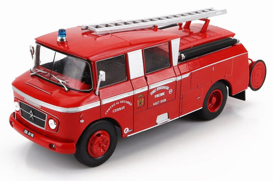 CITROENシトロエン 46 CDC タンク車 1968 消防車 レッド HACHETTE-CAMIONS-&-VEHICULES-DE-SAPEURS-POMPIERS-COLLECTION / EDICOLA 1/43 ミニカー