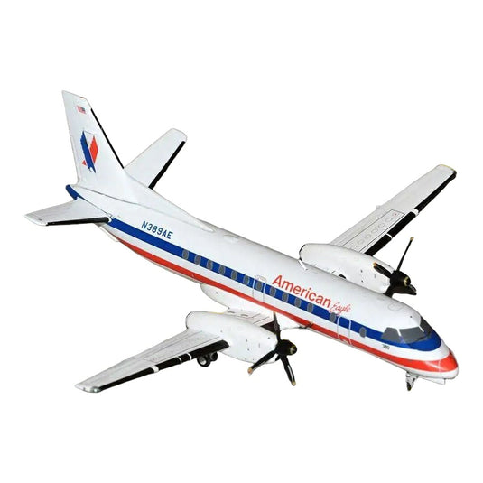アメリカン・イーグル American Eagle サーブ 340B N389AE / GeminiJets 1/200 飛行機模型 旅客機