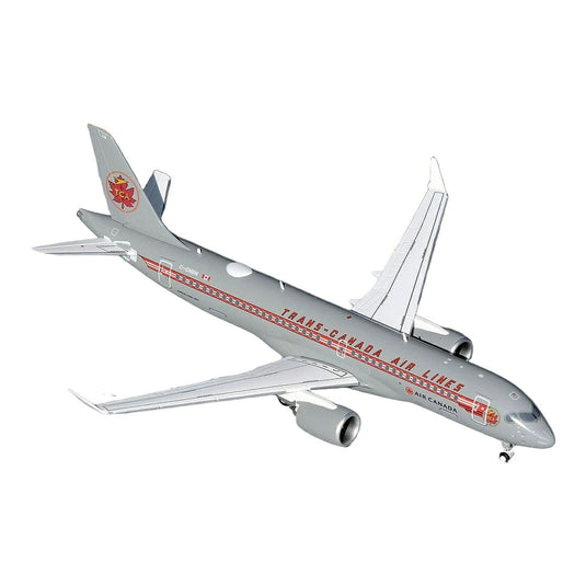 エアカナダ Air Canada エアバス A220-300 C-GNBN トランス・カナダ航空 レトロ塗装 / GeminiJets 1/200 飛行機模型 旅客機