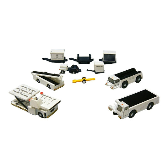 空港支援車両セット Airport support vehicles / GeminiJets 1/200 飛行機模型 空港アクセサリ
