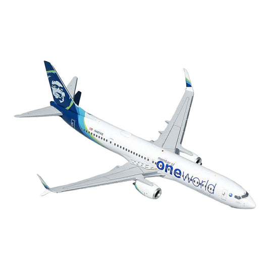 アラスカ航空 Alaska Airlines ボーイング 737-900ER N487AS ワンワールド塗装 / GeminiJets 1/200 飛行機模型 旅客機