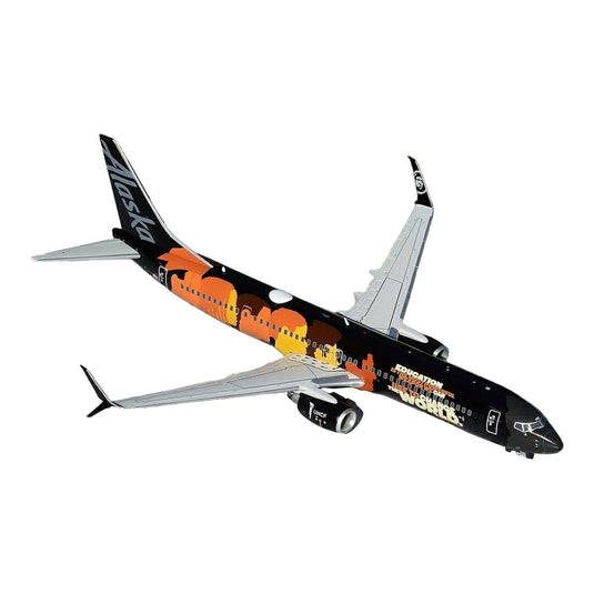 アラスカ航空 Alaska Airlines ボーイング 737-900ER 「Our Commitment」特別塗装 / GeminiJets 1/200 飛行機模型 旅客機