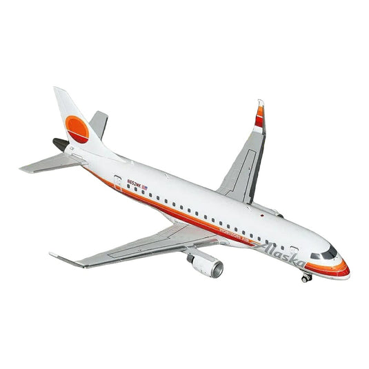 アラスカ航空 Alaska Airlines エンブラエル 175 N652MK / GeminiJets 1/200 飛行機模型 旅客機