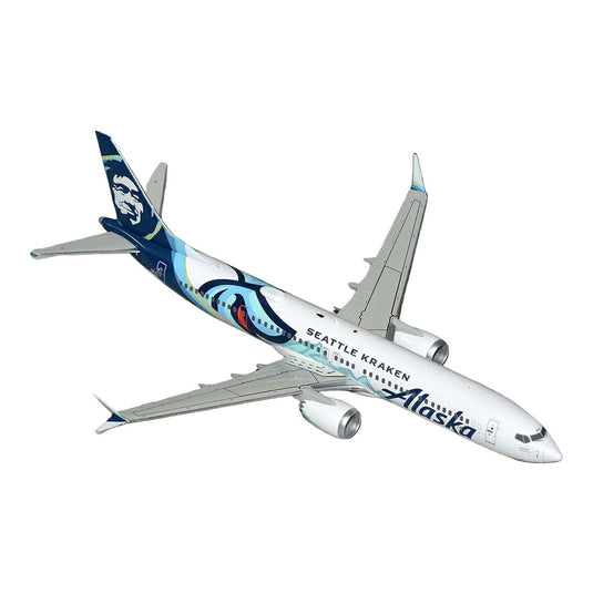 アラスカ航空 Alaska Airlines ボーイング 737 MAX 9 / GeminiJets 1/200 飛行機模型 旅客機