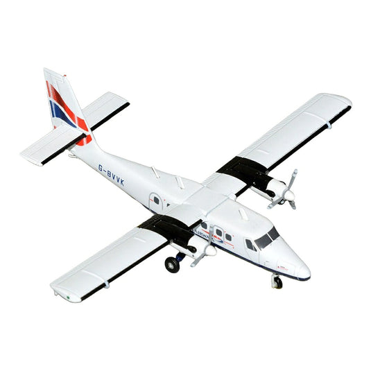 ブリティッシュエアウェイズ British Airways デハビランドカナダ DHC-6 ツインオッター / GeminiJets 1/200 飛行機模型 旅客機