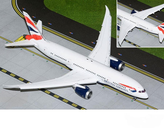 ブリティッシュ・エアウェイズ British Airways ボーイング 787-8 G-ZBJG フラップダウン仕様 / GeminiJets 1/200 飛行機模型 旅客機
