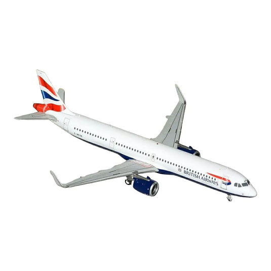 ブリティッシュ・エアウェイズ British Airways エアバス A321neo G-NEOR / GeminiJets 1/200 飛行機模型 旅客機