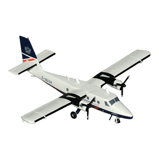 ブリティッシュ・エアウェイズ British Airways デ・ハビランド・カナダ DHC-6-300 ツインオッター / GeminiJets 1/200 飛行機模型 旅客機